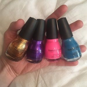 Sinful Colors Nail Polishes